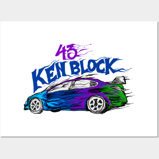 Ken Block 43 Posters and Art